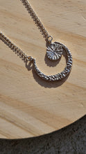 Load image into Gallery viewer, Crescent Moon & Sun Necklace