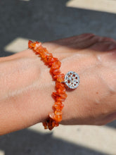 Load image into Gallery viewer, Carnelian Fire Bracelet