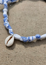 Load image into Gallery viewer, Blue Shore Bandana Necklace