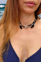 Load image into Gallery viewer, Tide Loop Bandana Necklace