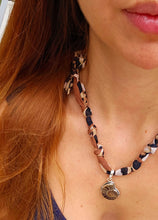Load image into Gallery viewer, Ancient Currents Bandana Necklace