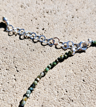 Load image into Gallery viewer, Turquoise Moon Necklace