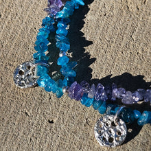 Load image into Gallery viewer, Tanzanite & Apatite Bracelets Set