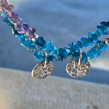 Load image into Gallery viewer, Tanzanite & Apatite Bracelets Set