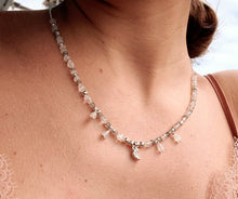Load image into Gallery viewer, Moon Drops Necklace