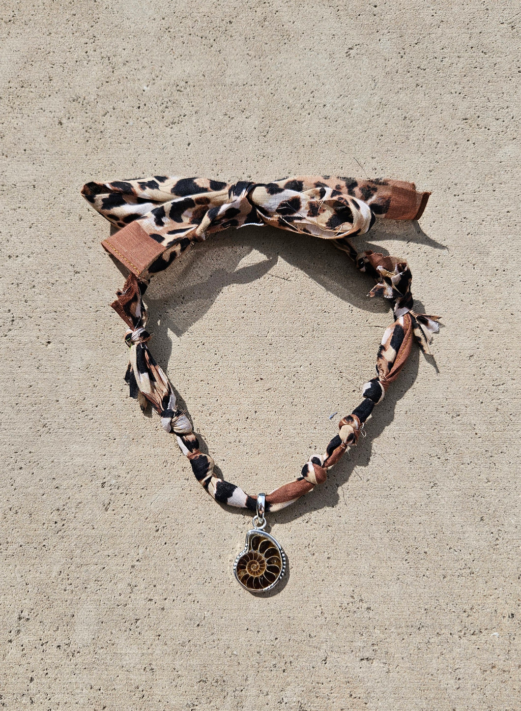 Ancient Currents Bandana Necklace