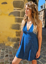 Load image into Gallery viewer, Crescent Flame Necklace
