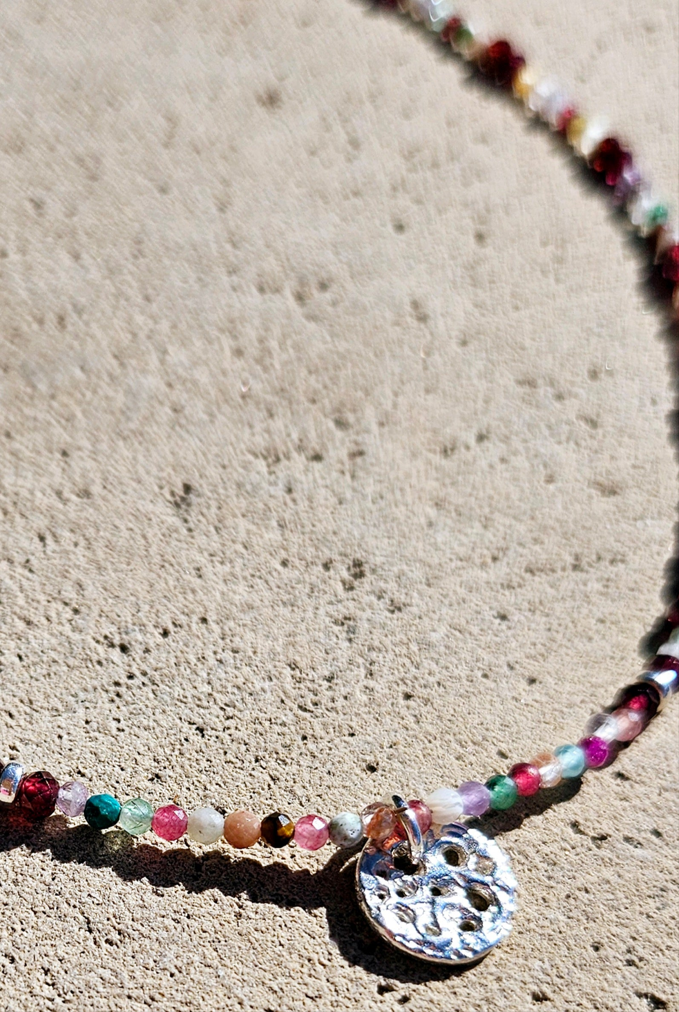 Rainbow Moon Necklace